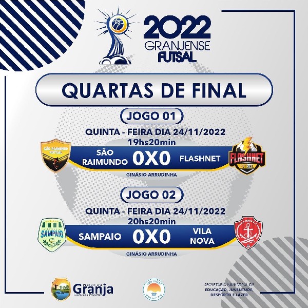 JOGOS DE ABERTURA DO CAMPEONATO GRANJENSE DE FUTEBOL SÉRIE-A 2022