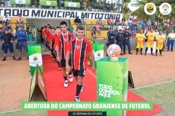 JOGOS DE ABERTURA DO CAMPEONATO GRANJENSE DE FUTEBOL SÉRIE-A 2022